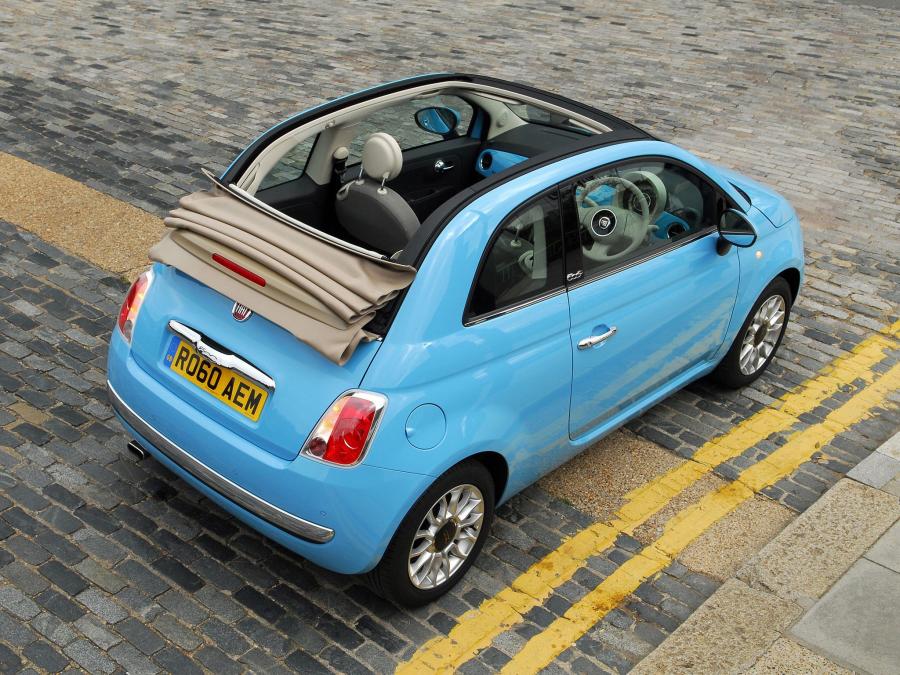  Fiat 500C TwinAir 2010 года  (UK) (фото 3 из 16)